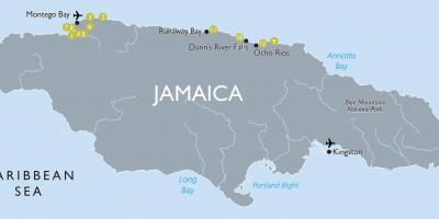 Harta jamaica aeroporturi