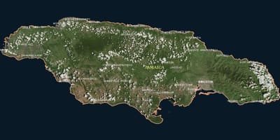 Harta aeriene jamaica