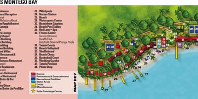Jamaica resort montego bay arată hartă