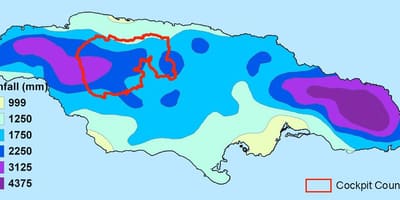 Harta jamaica climatice